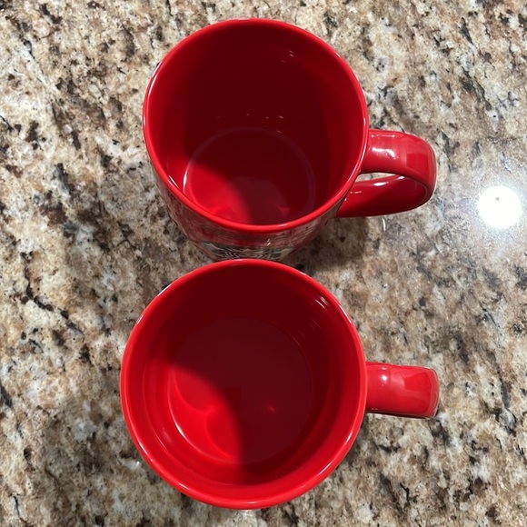 Starbucks Coffee Mug Set 12 fl oz 2020 Christmas Red FA LA LA LA LA Holiday - Picture 5 of 6